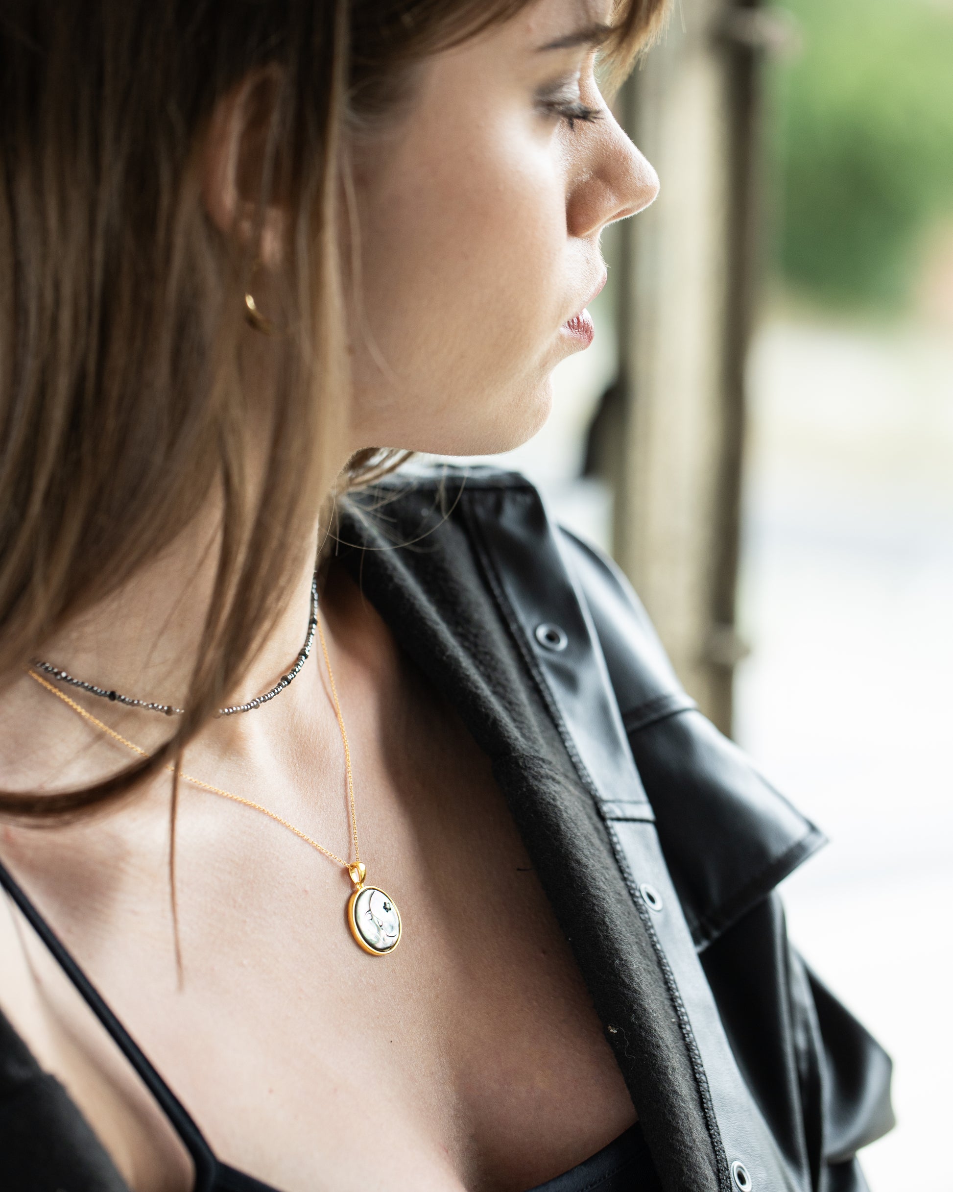 Náhrdelník Black Swan