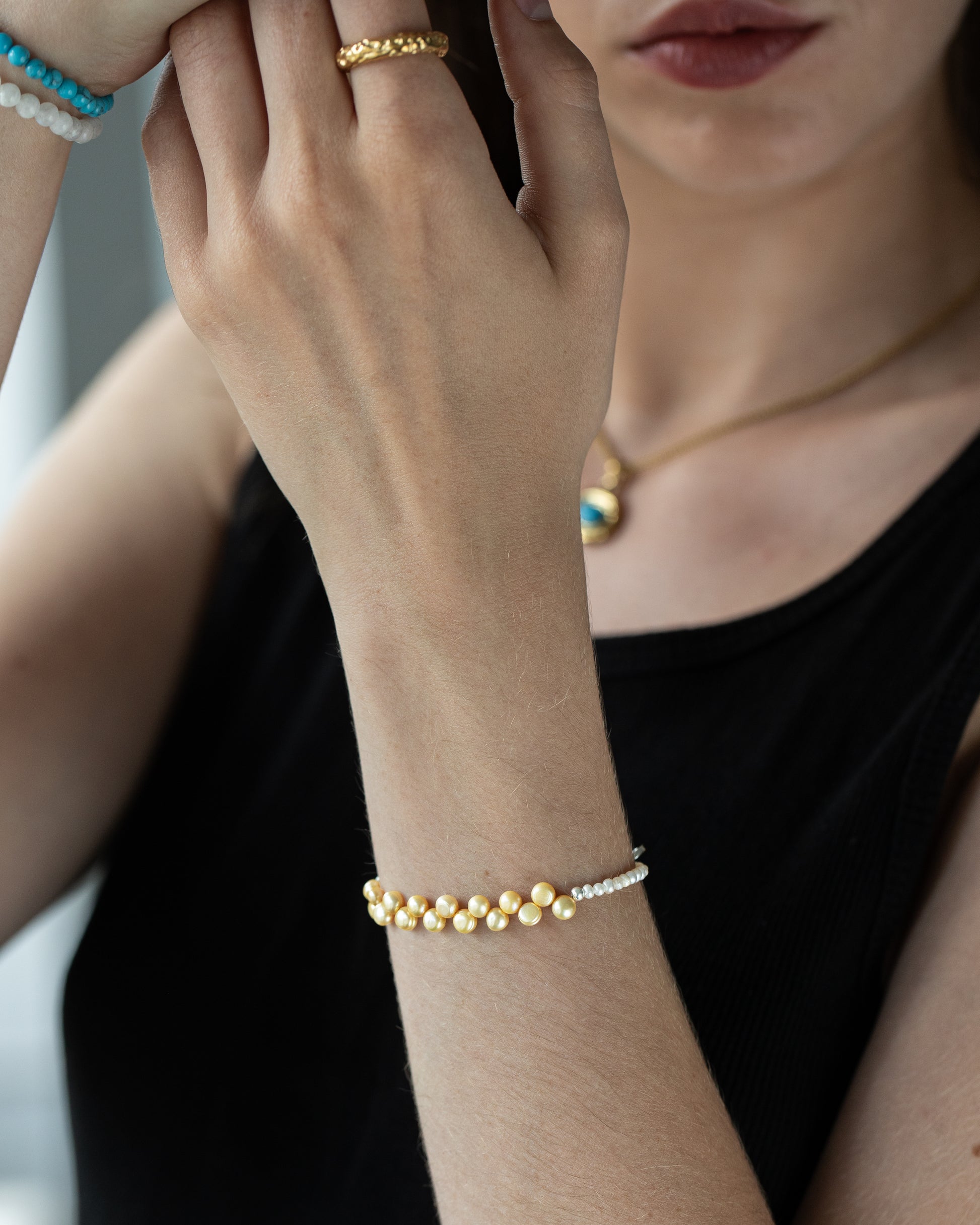 Náramek Perle Dorée