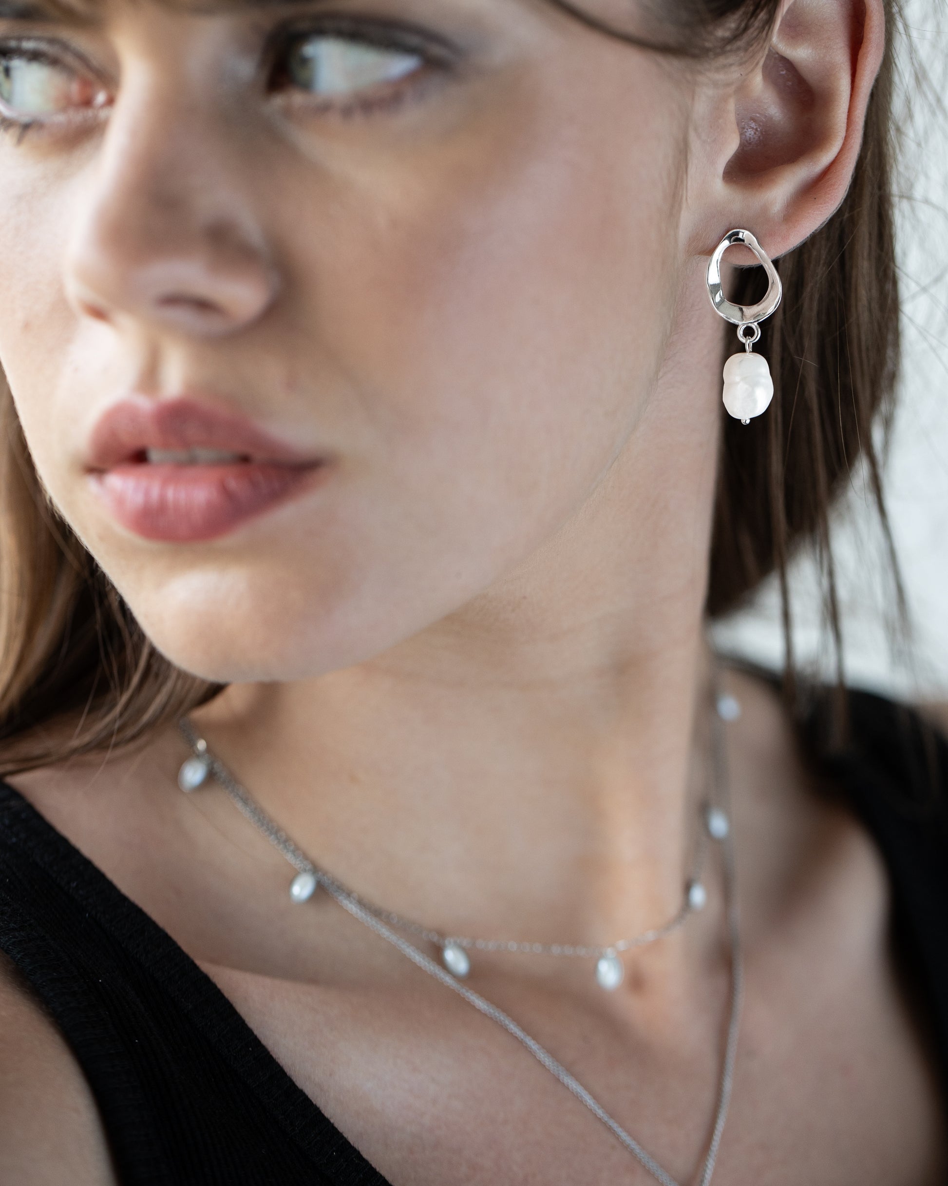 Náušnice Maison Lune