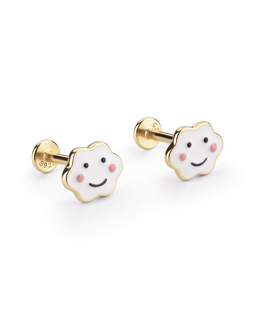 Dětské náušnice Happy Cloud