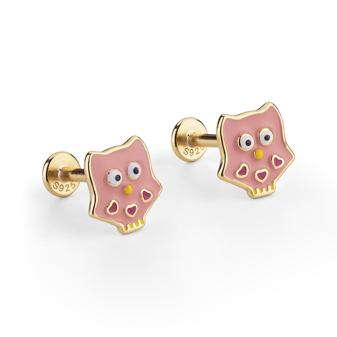 Dětské náušnice Sunny Owl